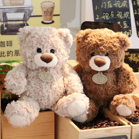 BIUBIULOVE 10Inch Teddy Bear Stuffed Animal, Soft Stuffed Teddy Bear Plush Toy, Birthday Xmas Gifts for Kids Baby