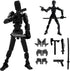 DANONI Titan13 Action Figure, Lucky Robot 13 Action Figures, 3D Printed Multi-Jointed Movable