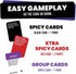 Do or Drink Naughty Edition - The Adult Drinking Game with 250 Cards for Spicy Situations and Game Night
