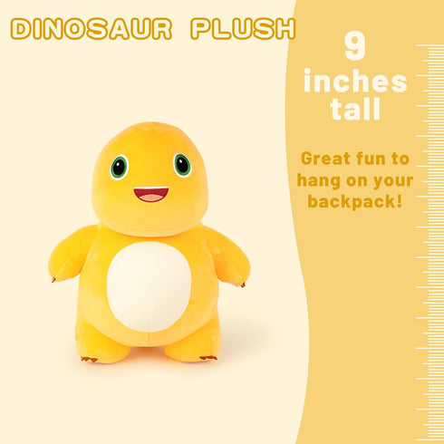 Animal,9 Nailong Dinosaur Stuffed Cute Yellow Dinosaur Plush Soft Dino Stuffed Animals Dino Plushie Toys for Boys Girls