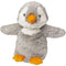 warmies Microwavable Stuffed Animals, Gray Penguin - Heated Stuffed Animal Plushie for