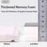 Lansber 50X 50 1.2" Thick Padded Baby Floor Play Mat Cushioned Velvet Surface Non Slip Bottom High Density Foam Safe