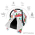 Schgap Christmas Baby Car Seat Covers Canopy Nursing Cover Breastfeeding Baby Carrier Cover Carseat Canopy for Shower