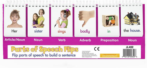 Junior Learning Part of Speech Flips, Educational Action Games
