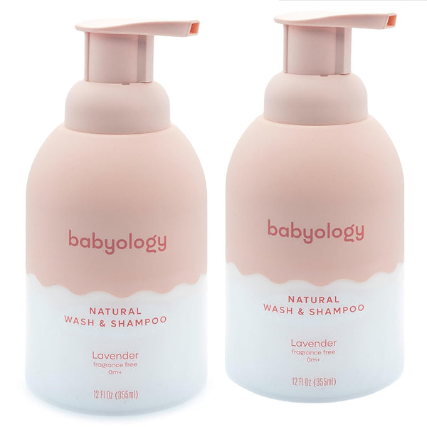 Babyology All Natural Baby Wash and Shampoo - 100% Edible Ingredients -