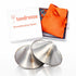 Tendresse - Pure Silver Nursing Cups for Breastfeeding Pain Relief Cracked Nipple