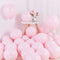 Pastel Pink Balloons, 12 Inch 50pcs Latex Party Balloons for Baby Shower and Birthday Celebrations