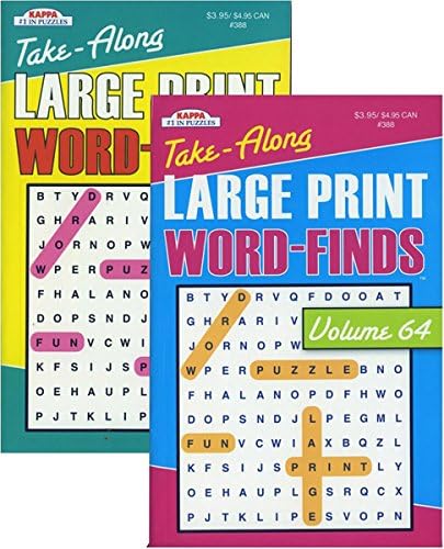 Word Search Books, 5"x 8"