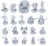 Path Gaming 20-Piece Unpainted Miniatures Set – 28 mm Fantasy Heroes, Monsters & NPCs for Dungeons & Dragons
