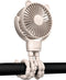 GOTOTO Baby Stroller Fan, Rechargeable Portable Fan with 2000 mAh Battery Operated,3