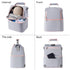 2 Pack, 6 NCVI Breastmilk Cooler Bag with Ice Breast Pump Bag with Cooler Fits Bottles, Double Layer Breast Milk Baby
