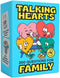 Talking Hearts Conversation Cards for Family, 200 Fun Questions and 20 Challenges for Dinnertime,