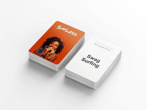 Kinfolk SayLess - The Ultimate Family Game Night Starter, Taboo-Style Word Guessing Game for Unstoppable Laughs