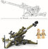 Anti-Tank Gun Weapons Pack - Military Toy Set Building Blocks Model for 2 Soldier Figures, 378PCS Army Series