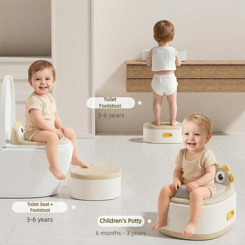 kindsgut 1-7, 3-in-1 Toddler Toilet Potty Chair for Toddlers Kids Potty Training Seat, Potty Chair for kids Portable