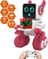 zechuan Robot Toy for Kids, Remote Control Intelligent Programming RC Robot, Suitable
