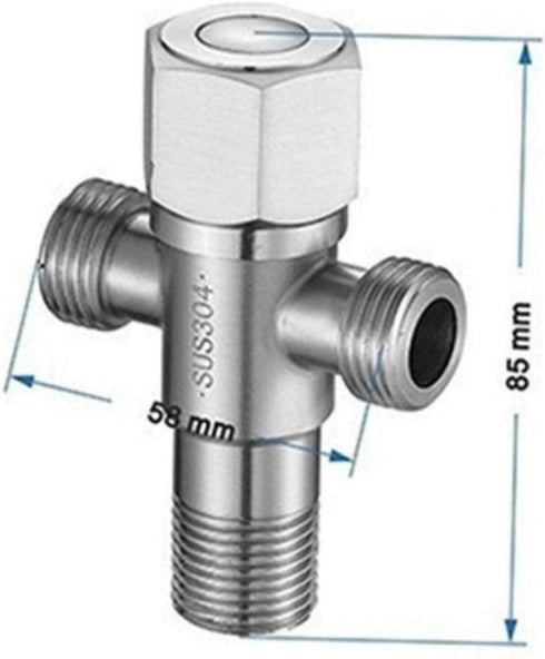 DAHSLNWKN 304 Set Faucet Cloth Diaper Cleaning Compatible with Bathroom - Stainless SteelSpray Gun Shower Wall Mounted
