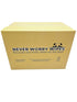 Never Worry Wipes - Dry Baby Wipes- 100% Bamboo- Unbleached-Soft and Absorbent-Strong and Durable-Preservative Free-
