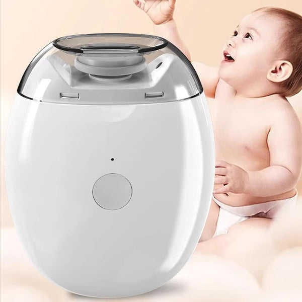 QERPON Trimmer Electric Nails Quiet Rechargeable File Tool Safe Infant Toddler Nails Care