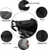 UPF 50+ Stroller Sun Shade, Universal Waterproof Cover with See Through for Baby Stroller Protection