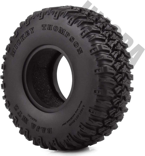 INJORA 4Pcs 1.55" Soft Rubber Wheel Tires for RC Crawler Car D90 TF2 Tamiya CC01 LC70 LC80