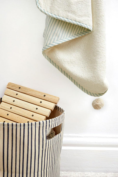 Pehr Stripes Away Hooded Towel - Multi-Color Sea Design