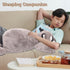 ARELUX 18in Raccoon Plush Stuffed Animals: Cute Cuddly Body Pillow Hug Sleeping Fluffy Wild Animal Toys