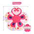 0-6 YooxArmor Baby Bath Pad for Infant Bathtub Sink, Non-Slip Flower Bathtub for Infants Months, Soft Baby Sink Bath