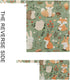 Gravopti Set 2, Woodland Animal Wet Dry Bags of Reusable Waterproof Organizer with Zipper Pockets for Baby Diapers