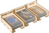 The Broken Token Terraforming Mars Game Organizer - Wood Storage Box with Multiple Trays