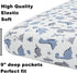 Jola's House 4 Pack Set Soft Baby Boy Crib Sheets for Standard Crib Mattress Dinosaur Star Cloud Soft Neutral Unisex