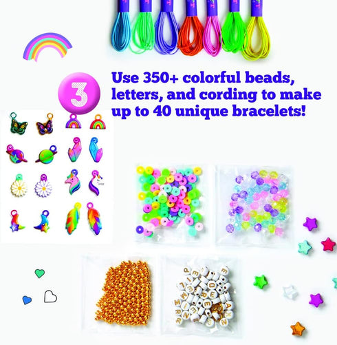 8+ Craft-Tastic DIY Fortune Bracelets Craft Kit Create The Fortune Teller, Use Matching Scratch-Off Cards, and Discover