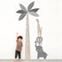 Kids Jungle Safari Growth Chart Wall Decals - Lambs & Ivy