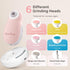 PC20F Trimmer MelodySusie Baby Electric Nail File Kit, Rechargeable & Safe Nail with Night Light, Quiet Operation