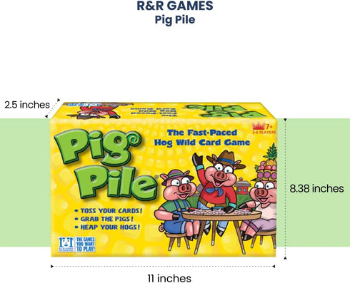 R&R Games Pig Pile Kid’s Card Game