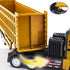 17.3" 2 1:32 3 4 5 Remote Control Dump Toy for Kids - RC Semi Truck with Batteries, Construction Vehicles with Lights