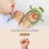 2 Pack Baby Teething Toys for 0-6 Months, Never Drop Infant Teether Mitten Toys for Newborn Soothing Gifts