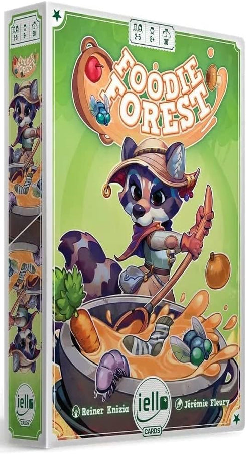 IELLO: Foodie Forest - Trick-Taking Card Game, Animal Themed, Family Ages 8+, 2-6 Players