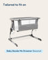 33x20 2 Pack Bassinet Sheets Compatible with Baby Delight Beside Me Dreamer Bassinet, for Baby Bedside Sleeper