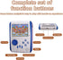 Portable Handheld Games Retro Mini Video Games,Handheld Game Console with 666 Classical FC Games 3.0" Color Screen,Birthday for Boys Girls and Adults (S1-White)