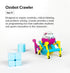 Crawler for Evo Robot - Interactive Programming Accessory, Enhances STEM Education, Develops Critical Thinking, Ideal