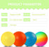 Playground Ball, 8.5 Inch Kickball for Kids and Adults, Indoor & Outdoor Dodgeball Handball Schoolyard Game