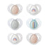Tommee Tippee Night Time Pacifier, 6-18 Months, Symmetrical Silicone Baglet, BPA-Free Binkies,