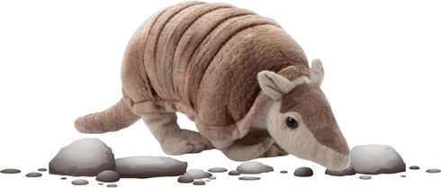 14 inches The Petting Zoo Armadillo Stuffed Animal Plushie, Gifts for Kids, Wild Onez Zoo Animals, Zoologee Armadillo