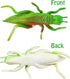 Toyvian 10pcs Plastic Grasshoppers, Insect Figures Toys, Fake Bugs Green for Insect Themed Party Children