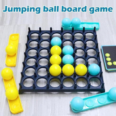 Bounce Ball Game - Family Party Game and Jumping Ball Tabletop Game for Adults and Kids