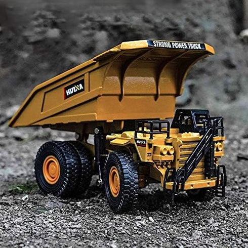 Gemini&Genius Rigid Articulated Dump Truck Heavy Duty Construction Site Vehicle Toys 1:60 Scale Diecast Model for Kids