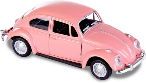 Berry President 1967 Classic Beetle Bug Vintage 1/32 Scale Diecast Pull Back Car Model Toy for Kids