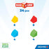 Geomag MagiCube 24-pc Magnetic Blocks Set for Kids Ages 1-5 | Swiss-Made Educational Toy from 100% Recycled Plastic
