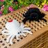Soft Spider Dolls Plush Pranks, Cute Stuffed Animals, Gifts for Kids, Halloween, Christmas, Home Decor (Black)